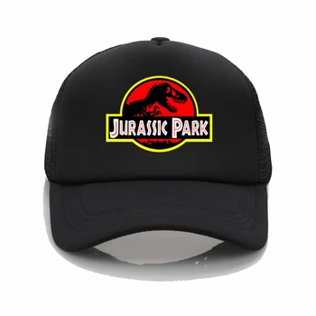 Nové Jurský Park dinosaur vzor tlač šiltovku Mužov a žien v Lete Trend Spp Nové Mládež Joker slnko klobúk Pláži Clonu
