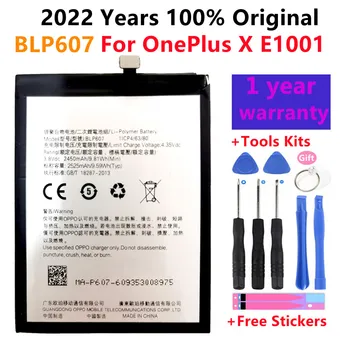 100% Originálne BLP607 Náhradné Batérie Pre OnePlus X E1001 Mobilný Mobilný Telefón+Nástroje Zadarmo