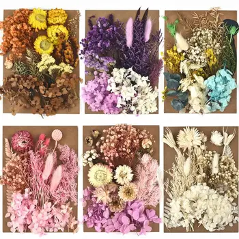 DIY Sušené kvety pre Živice Formy, Takže Skutočný Kvet pre Živice Náplne Nail Art Domov Plavidlá Živice Casting Mold Výrobu Nástrojov