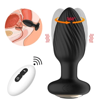 7 Frekvencia Bezdrôtové Diaľkové Ovládanie Zadok Plug Análny Plug Vibrátor Masáž Prostaty Dospelých Sexuálnu Hračku Pre Ženy, Mužov, Gay Dospelých Produkty
