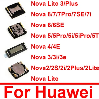 Slúchadlo Reproduktor Pre Huawei Nova 8 7 6 5 5i 4 3 Pro 2 Lite Plus 2017 Nova 2S 2i 3i 3e 5T 7se 6se 7i Earspeaker Zvuk Opravy Časť