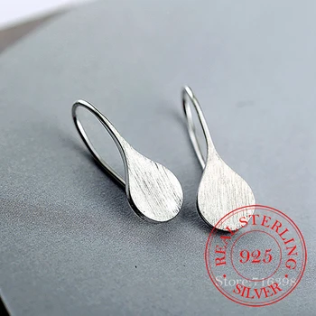 100% 925 Sterling Silver Leaf Náušnice pre Ženy 2020 kórejský Svadobné Šperky Jednoduché kórejský Stud Náušnice Pendientes Bijoux