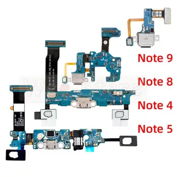 Originálne USB Nabíjací Port Nabíjací Dock Konektor Flex Kábel Pre Samsung Galaxy Note 4 5 8 9 N950F N950N N950U N960F N960N N960U