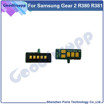 Pre Samsung zariadenia 2 R380 R381 SM-R380 SM-R381 Nabíjanie Konektor pre Nabíjačku Doske Konektor USB Touch Mieste
