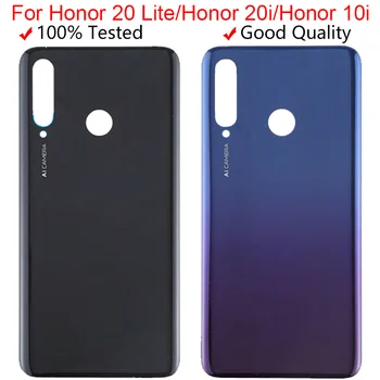 Pre Huawei Honor 20i HRY-TL00T Kryt Batérie Dvere Späť na Bývanie Zadné Prípade Česť 20 Lite HRY-LX1T Kryt Česť 10i Kryt Batérie