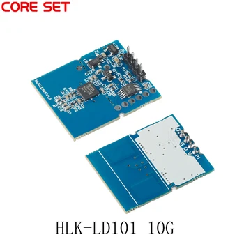 HLK-LD101 10G radarový modul, inteligentné mikrovlnný senzor prepínač Doppler ľudských detekcia pohybu snímača
