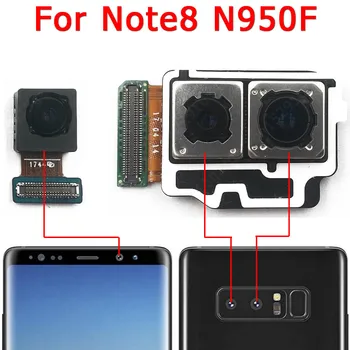 Pôvodný Pre Samsung Galaxy Note 8 Note8 N950F Predné, Zadné Zadná Kamera Čelného Hlavným Smerom Modul Kamery Výmena Náhradných Dielov