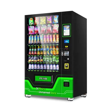 2022 Medicíny Čipy Hračky Občerstvenie a Nápojový Automat Dotykový Displej Chladiace Slim Automat s Čítačka Kariet