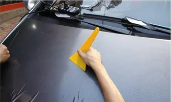 Doprava zadarmo 127X30CM 3D Carbon Fiber Vinyl Film Auto Nálepky Nepremokavé DIY Auto Styling Kvalitné Auto Doplnky pre BMW