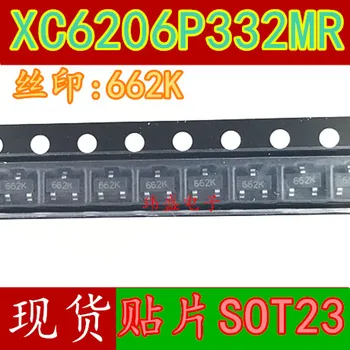10 kusov XC6206P332MR :662K SOT23 3,3 V ic