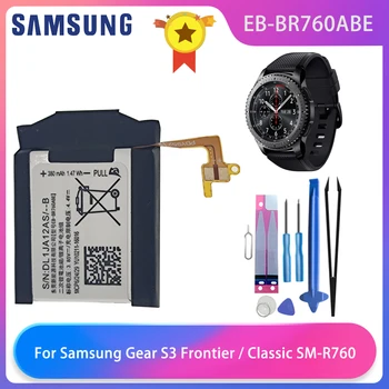 Samsung Smartwatch Batéria Pre Samsung Výstroj S3 Frontier / Classic EB-BR760A SM-R760 SM-R770 SM-R765 SM-R765S Sledovať batérie
