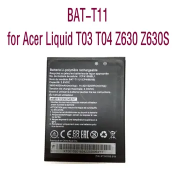 Vysoko kvalitné Náhradné Batérie Li-ion batérie BAT-T11 pre Acer Liquid T03 T04 Z630 Z630S Mobil 4000mAh